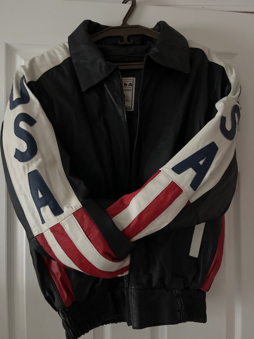 Genuine Leather USA bomber jacket